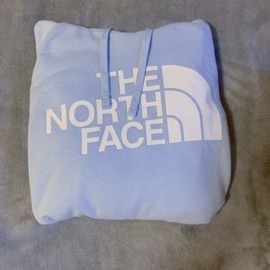 Blue north face hoodie